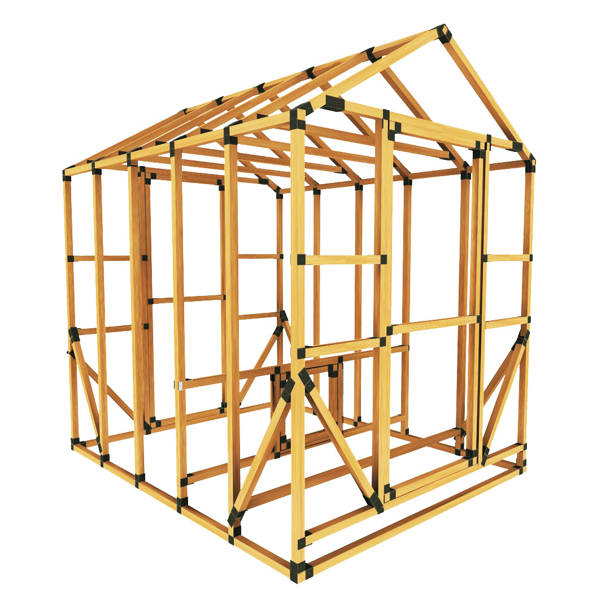 EZ Frames EZ Frame Chicken Coop And Run Kits 54 Square Feet Chicken